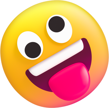 3D Stylized Trolling Emoji